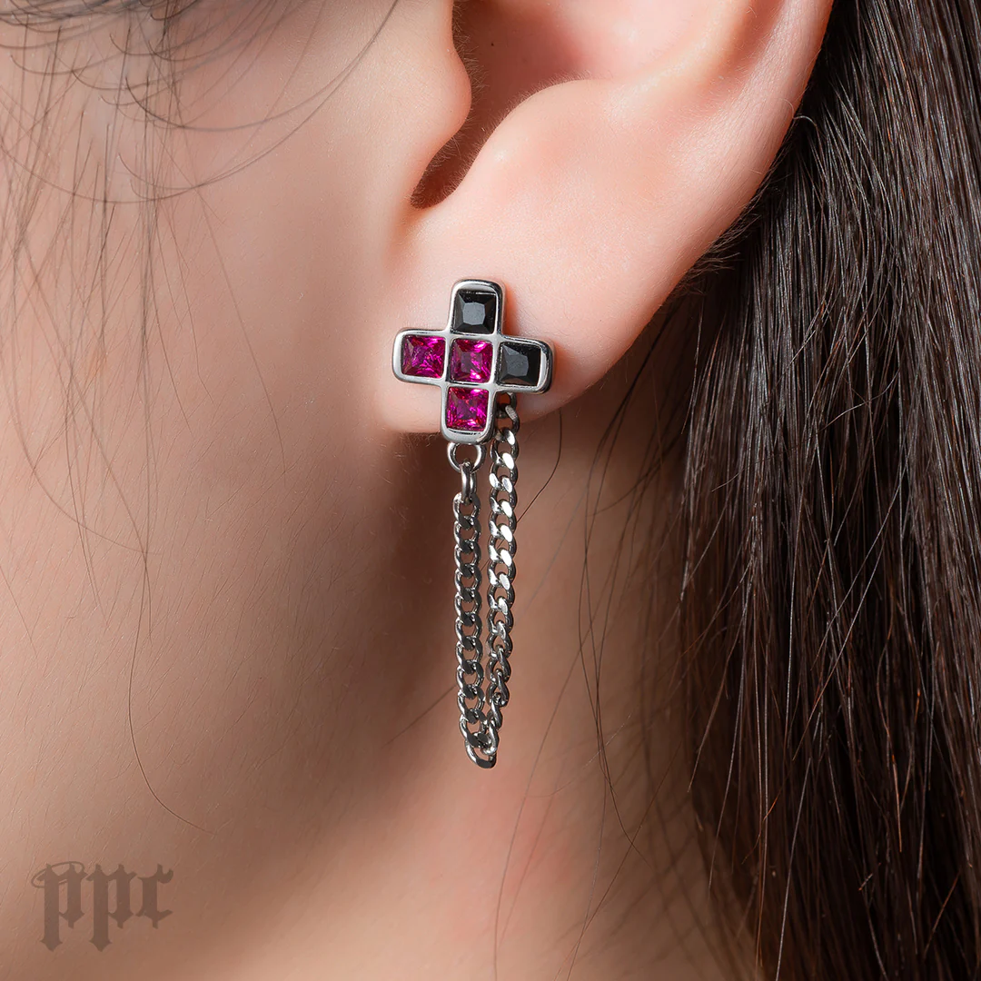 TXT Drop Earrings - Image 9