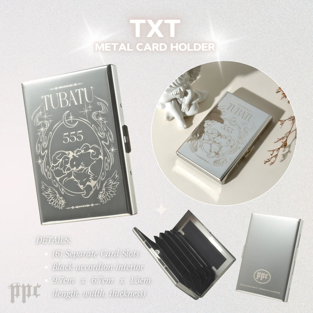 TXT Metal Cardholder - Image 3