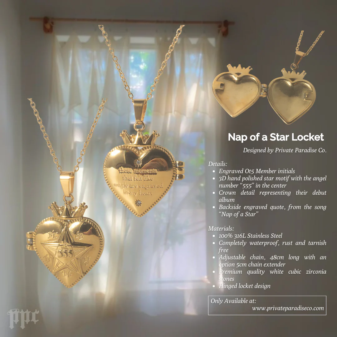 TXT Nap of a Star Locket Necklace - Image 2