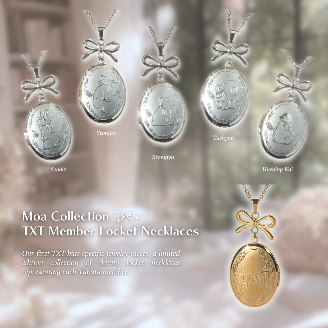 TXT Member Locket Necklaces